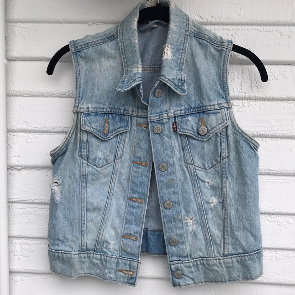 LEVIS DENIM VEST WORN IN HOLLYWOOD MOVIE